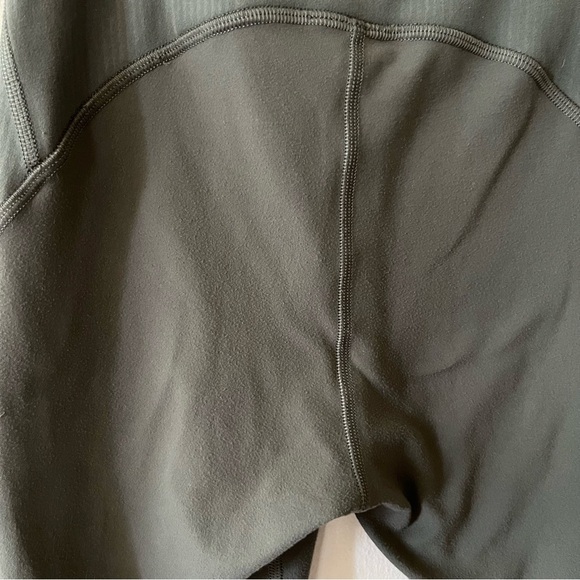 Lululemon Athletica Blissful Bend Super High-Rise Biker Short 8" Olive Women’s 0 - Picture 8 of 12